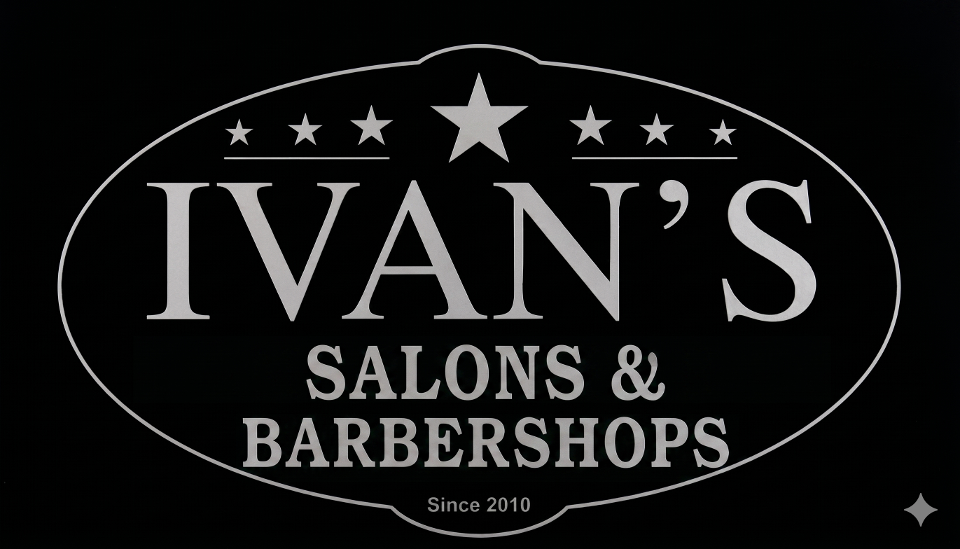 IVAN'S Salons & Barbershops Emblem